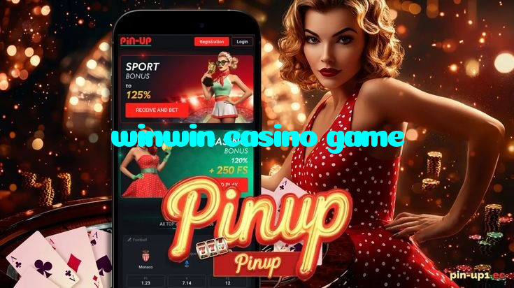 winwin casino game casino presented on mobile device in Pakistan with slots and live games